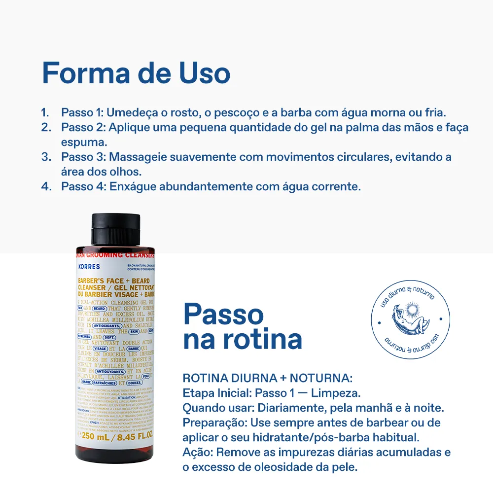 Barber's Face + Beard Cleanser 5
