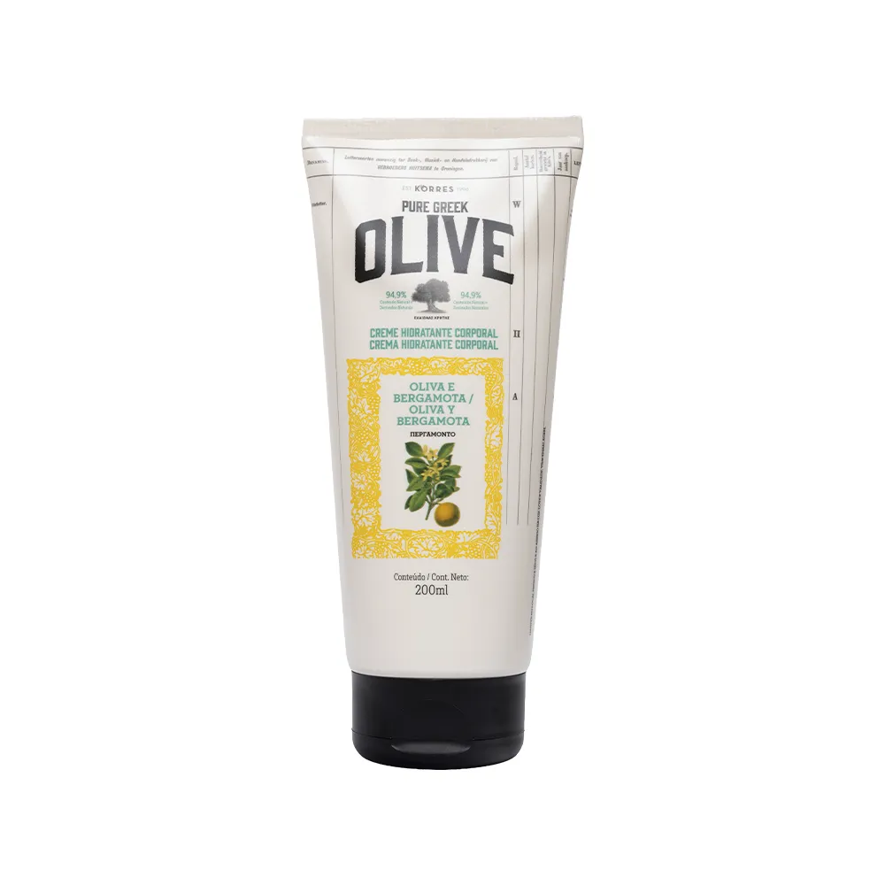 Creme Hidratante Deo Corporal Oliva e Bergamota